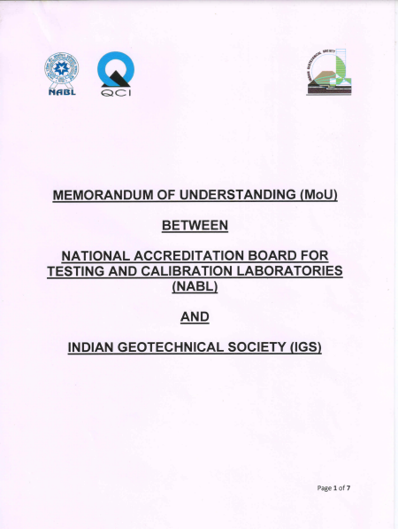 IGS-NABL MoU