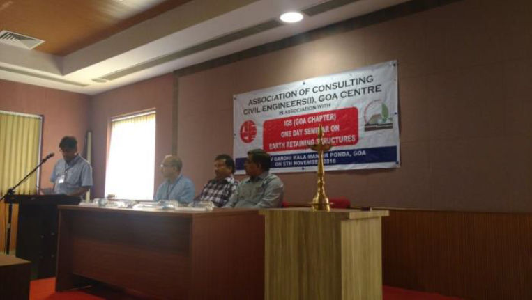Seminar on Earth Retaining Structures