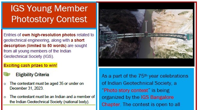 IGS Young Members Photostory Contest