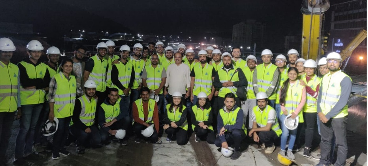 Site Visit t o Chandani Chowk Interchange Project, NH 4, Mumbai-Bangalore Highway