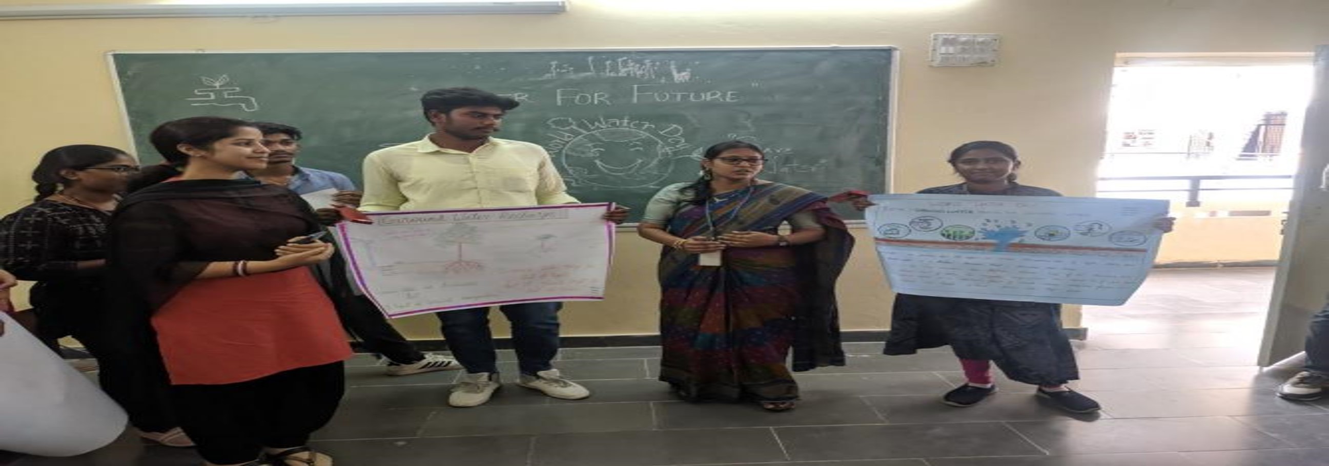 Poster Presentation on "Water for future”