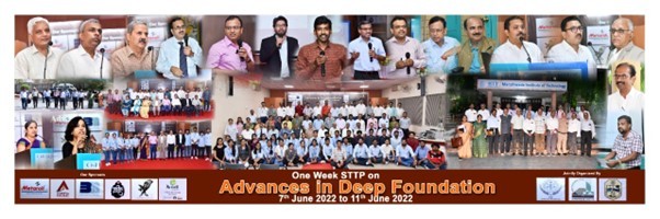 One Week STTP on “Advances in Deep Foundation”